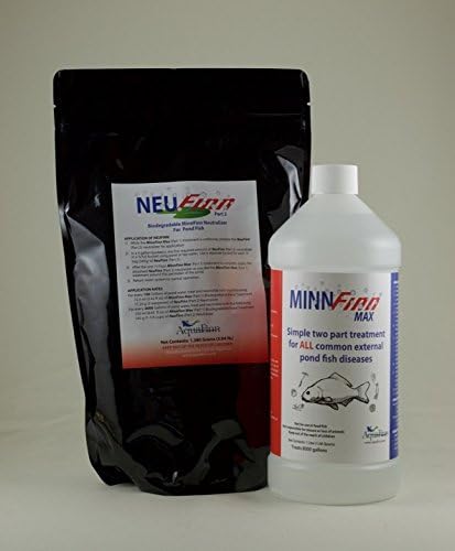 MinnFinn Max - Commercial Strength Treatment for Koi and Goldfish Diseases (4 Liters)