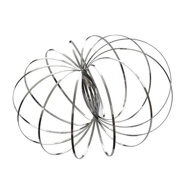 Merishopp 2x3D Spinner Dynamic Arm Motion Flow Rings in its compact, collapsed state.