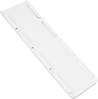 Pyhodi Yogurt Organizer for Fridge, Holds Up to 4 Wide Mouth Greek and Vegan Yogurt Jars Each, Yogurt Slider Yogurt Holder for Refrigerator, Peel and Stick Slider Shelf, Space Saving