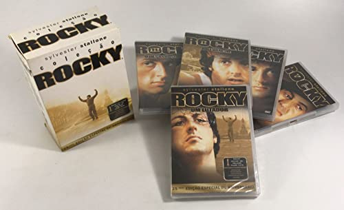Coleção Rocky - 25 Anos - Edição Especial de Aniversário (Box com 5 DVD's)