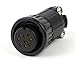 Standard Circular Connector 7P PIN CABLE END DAISY CHAIN GRMMT