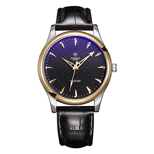 Montre d'affaires LULI design unique en cuir PU montre quartz classique homme