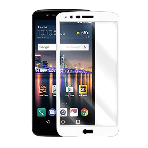 Explosion-Proof Anti-Scratch Bubble-Free Full Coverage Tempered Glass Screen Protector Flim Compatible with Boost Mobile/Virgin Mobile/Sprint LG Stylo 3 LS777 Phone