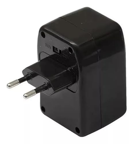 Conversor De Voltagem 110-220 ou 220-110 Mini Transformador 50w Flex Chaveado