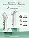 Momcozy BreezyClear™ 2-in-1 Electric Nasal Aspirator for Baby with Spray, 65kPa Hospital-Grade Suction, 4 Adjustable Levels, Quiet & Portable Nose Cleaner with Soothing Light & Music