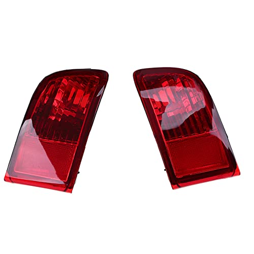 2 Peças Reflector De Pára Choques Traseiros Acolhedor De Faróis De Nevoeiro Para Toyota Land Cruiser