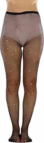 Image of ToBeInStyle Women's Sexy Vibrant Fine Classic Fishnet Full Footed Pantyhose