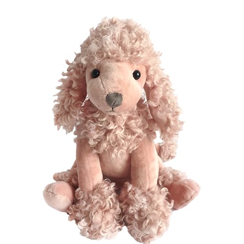 Image of MON AMI Designer Plush Poodle Dog Stuffed Animal– 13”, Fun Adorable Soft and Cuddly Stuffed Toy Gifts for Little Boys/Girls & Kids of All Ages