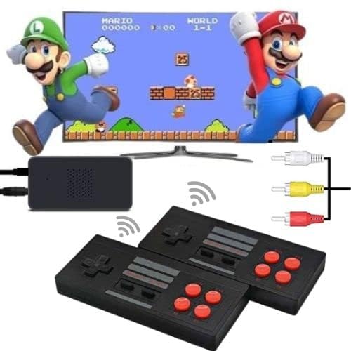 Sadhwanis ® Old Arcade Classic Retro Game Console, 8 BIt TV AV Output Interface Game Console, Plug & Play Wireless Video Game for Kids for 2 Players Built in 620 Games (B0C8NDJGJJ) Amazon Price History, Amazon Price Tracker