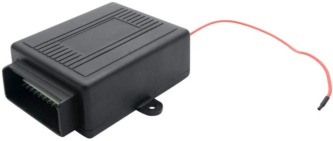 Dispositivo de alarma antirrobo para automóvil, Riloer 60-100 metros Alarma remota localizada, con caja de control + 2 controles remotos de cierre centralizado para automóvil de repuesto