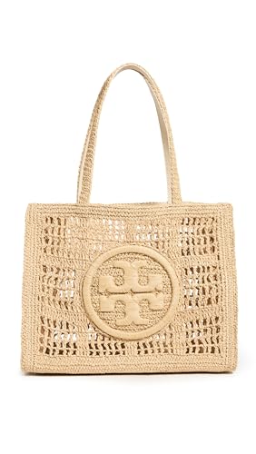 Tory Burch Women's Ella Hand Crocheted Small Tote,...