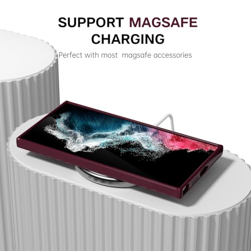 Coque Samsung S22 Ultra silicone magnétique Svanove pailletée - 7