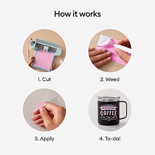 Image of Cricut Premium Vinyl Permanent, Light Pink