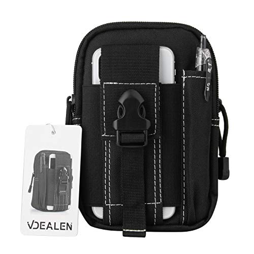 Tactique Molle Pouch, Vdealen EDC Utility Gadget Pouch sacoche Ceinture avec support pour téléphone portable Holster