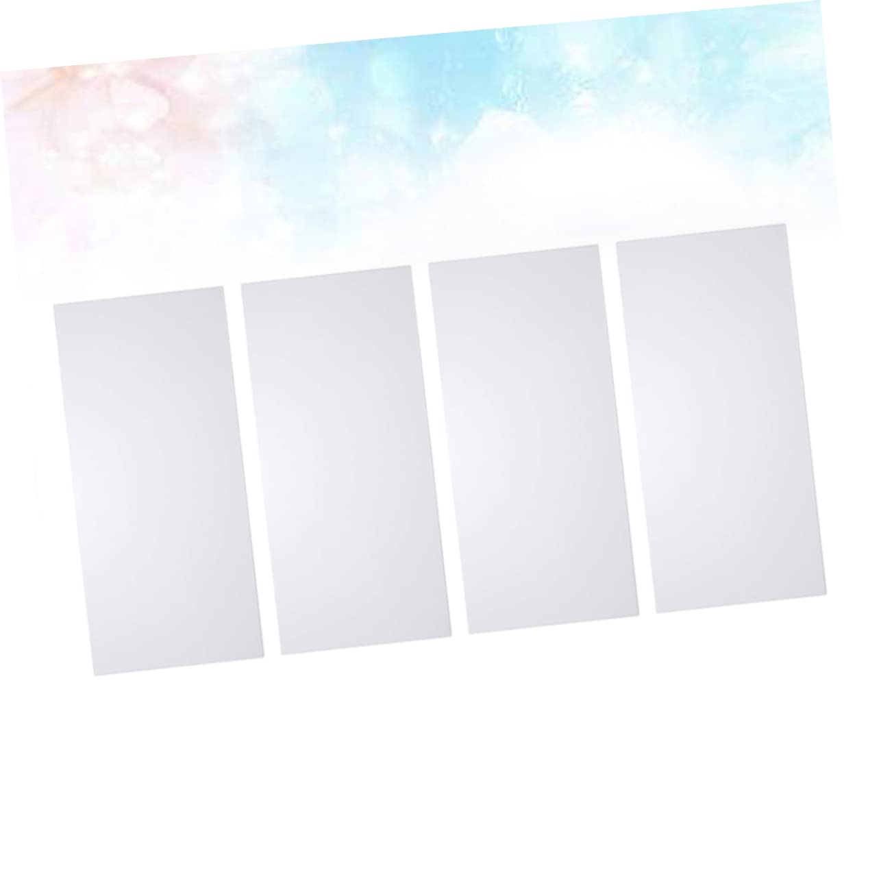 Cubierta 30x14 Cm Magnética de Aire de Ventilación en Color Blanco 4 Piezas