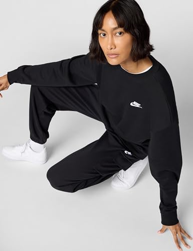 Nike Women's Sportswear Club Fleece Loose Crew-Neck Sweatshirt4