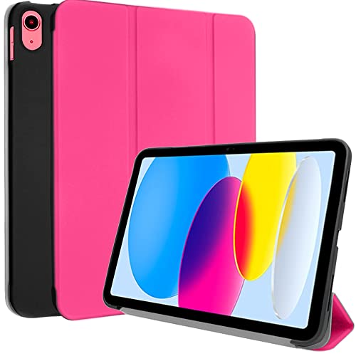 TECHGEAR Smart Case for iPad 11th Gen (2025 A16) & 10th Gen (2022), Slim Tri-Fold Stand Cover with Corner Protection