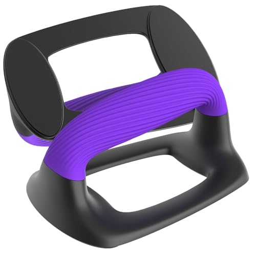 Lifeswell Push Up Bars – Ergonomic Pushup Handles for Floor Strength Training, Non-Slip Push-Up Stands with Soft Grip, Pushups Bars for Home Gym Workout, Blue Purple by Lifeswell - Used condition - US$13.28