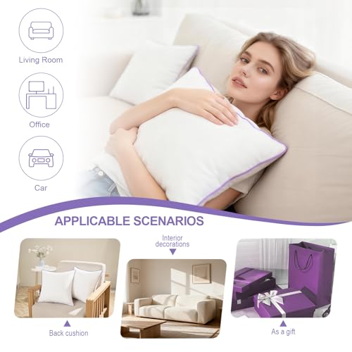 45% Off Wuuyuef 20x20 Pillow Inserts Set of 2 - Hypoallergenic