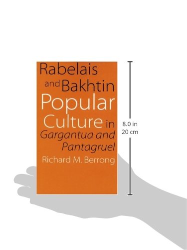 Rabelais and Bakhtin: Popular Culture in Gargantua and Pantagruel
