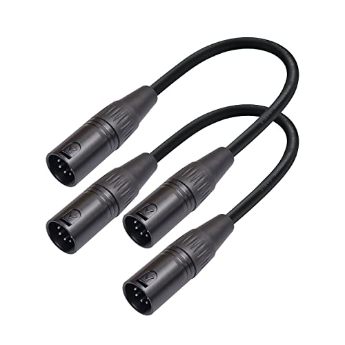 Câble XLR mâle à 5 broches mâle vers mâle DMX512 pour liaison contrôleur et projecteur