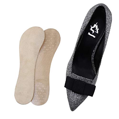 Plantillas de Gel de Silicona para Tacones Altos Amarillas miniatura 2