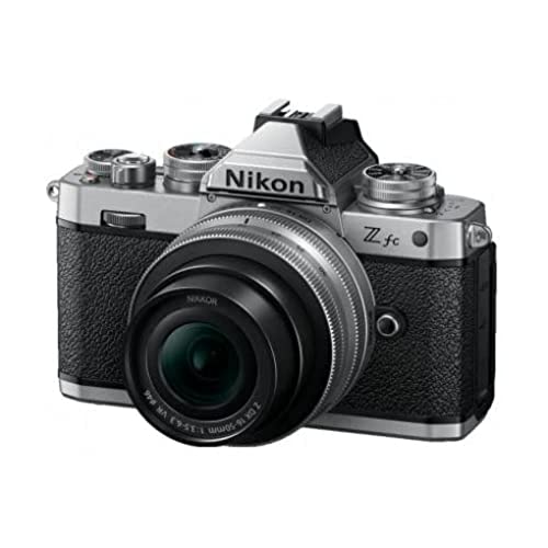 NIKON KIT Z fc + NIKKOR DX Z 16-50 mm VR Série Limitée, appareil photo hybride capteur DX (20,9 MP, 4K/30p, rafale 11 i/s, écran tactile orientable)