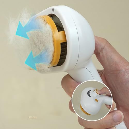 Cepillo de pelo autolimpiante con vaporizador para el baño en casa 4