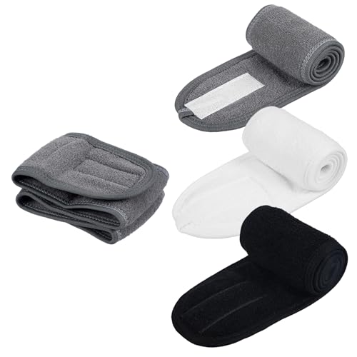 3 Stück Haarband Kosmetik Gesichtsband Abschminken Hair Wrap Face Washing Weiche Waschbänder Anti Rutsch Stirnband Haarschutzband für Damen Sport Yoga Dusche Waschen Gesicht Schminken 3 Stück Haarband Kosmetik Gesichtsband Abschminken Hair Wrap Face Washing Weiche Waschbänder Anti Rutsch Stirnband Haarschutzband für Damen Sport Yoga Dusche Waschen Gesicht Schminken
