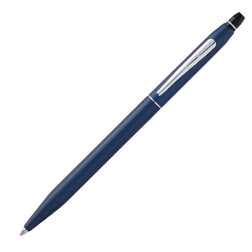 Click Refillable Ballpoint Pen Presented in a Everyday Gift Box - Medium Point, Black Ink, Midnight Blue