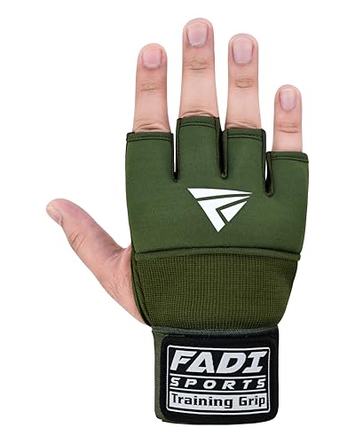 Image of Gel Boxing Hand Wraps Inner Gloves for Men & Women, Quick Slip-On Padded Knuckle Protection with Wrist Support for MMA, Muay Thai & Kickboxing, Heavy Bag & Martial Arts