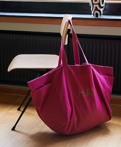 Hay Weekend Bag Fuchsia2