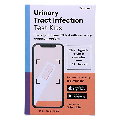 Scanwell Health - UTI Test Strips for Women | Easy to Use | Urinary Tract Infection Testing Kit | Instant Results and Same Day Prescription | Results in 2 Minutes Using The Free Scanwell App