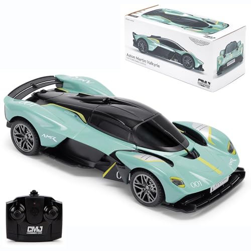 Voiture télécommandée Aston Martin Valkyrie AMR Pro 1:24 Racing Green de collection