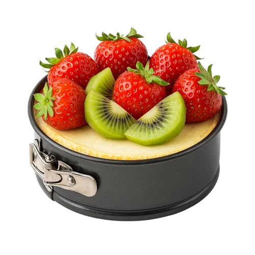 CHEFZOCO Molde repostería Redondo, Molde para Bizcochos, Molde para Horno, Molde Tarta, Molde...