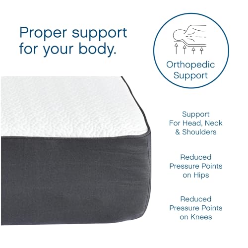 Image of COOL GEL Memory Foam 10-Inch Mattress, CertiPUR-US Certified, Mattress in a Box, California King, White