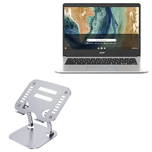 Base ajustable para laptop BoxWave metálica plateada