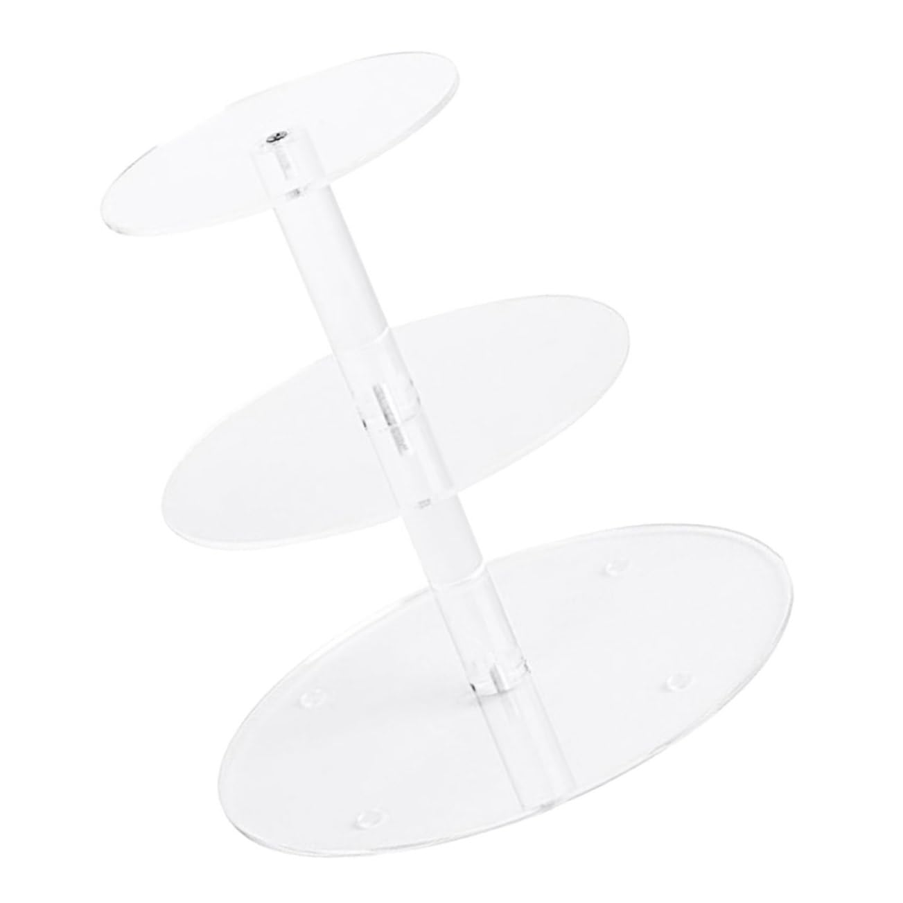 BRIGHTFUFU Acrylic Cake Stand Display Shelf Display Shelves Ornament Display Stand Cake Display Cupcake Holder Charcuterie Tray Tiered Dessert Stand Convenient Cake Stand Tiered Cake Stand