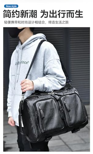 Sac à dos de voyage multi-usage pour hommes en grand format brun 3715