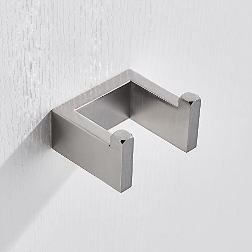 Towel Holder Towel Rack Towel Rack Towel Rack for Bathroom Brushed Bathroom Towel Rack Hardware Set Robe Hook Towel Bar Shelf Wall Mounted Towel Rack Bathroom Accessories (Single