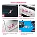 Cherry Blossom Car Sticker Decal, Vinyl Scratch Cover Pink Flower Car Sticker, Auto Bumper Decal, Car Decoration Accessories, Suitable for Car Motorcycle Home Decor