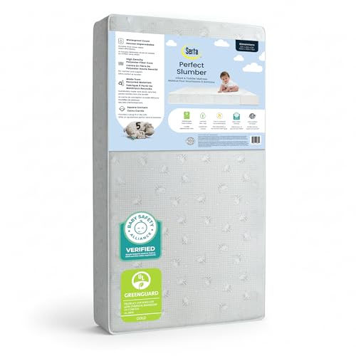 Serta Perfect Slumber Dual Sided Crib & Toddler Mattress