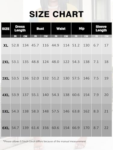 Image of Plus Size Maxi Dress for Women Short Sleeve V Neck Casual Loose Sundress with Pockets