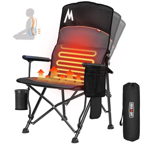Overmont Heated Camping Chair High Back