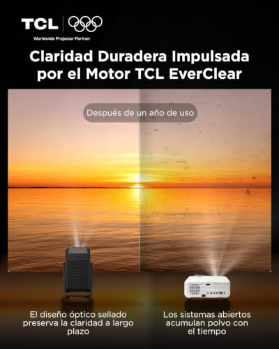 Miniatura 10 de Tcl C1 Proyector Portatil 4k Compatible, Googletv Netflix Disney Apps Intégrées Mini Proyector 1080p Full Hd, Auto Focus Keystone Dolby 8w Wifi Bluetooth, Para Movil 285 , Cine En Casa, Habitacion