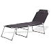 Produktbild DIE 140 Kilo belastbare - XL -OUTDOOR - STABIELE - WESTFIELD LIEGE - ALUMINIUM - STRANDLIEGE - BADELIEGE - DREIBEIN LIEGE 205 x 71cm mit Rastergelenk für Kopfbereich FARBE : FISHBONE ANTHRAZIT - STABIELO veredelte ALUMINIUM ROHRE - Belastung ca. 140 Kilo - VERTRIEB - Holly ® Produkte STABIELO - AUSFÜHRUNG EXKLUSIV - PREIS SO LANGE VORRAT REICHT - GEGEN AUFPREIS mit HOLLY FÄCHERSCHIRMEN AUF ANFRAGE - INNOVATIONEN MADE in GERMANY - HOLLY PRODUKTE STABIELO -