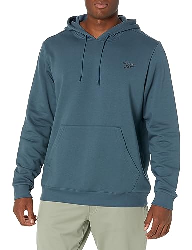 Sweat à capuche Reebok homme XL hoodie bleu hoops confortable avec poche kangourou