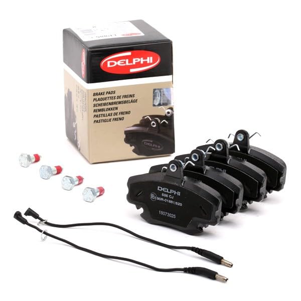 Image secondaire de Plaquettes de Frein Delphi LP885 avec Signal d'Usure et Accessoires