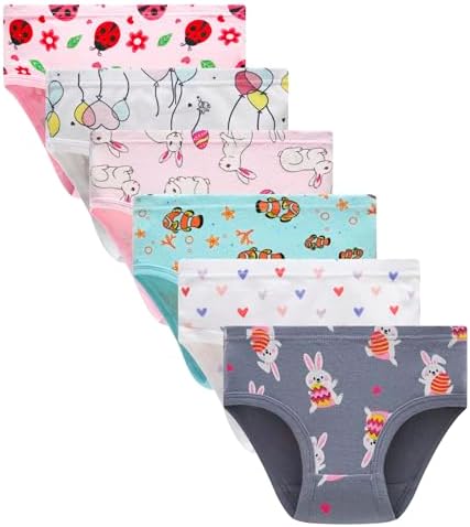 Winging Day Little Girls' Cotton Panties Baby Toddler Soft Underw...