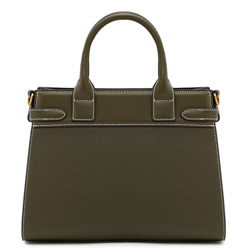 Image of Miraggio Althea Top Handle Satchel Bag With Adjustable & Detachable Strap | Women Handbag | Handbags For Women Office Travel
